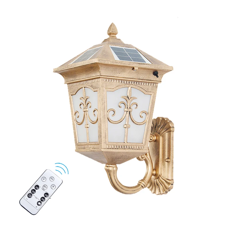 Outdoor Lighting Waterproof - Lampu Dinding Tahan Air Bertenaga Surya