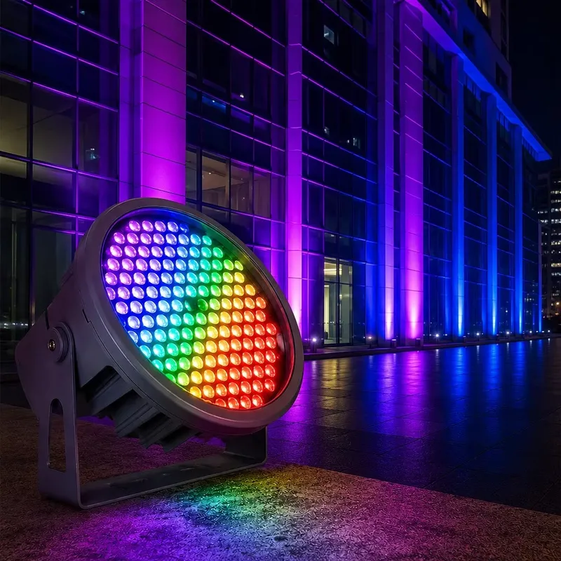 Outdoor Lighting And Landscape - Lampu Sorot LED RGBW SMD DMX512