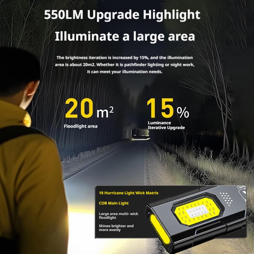 D9 Senter EDC 550LM yang Kuat, - Outdoor Lighting Black ulasan dan harga