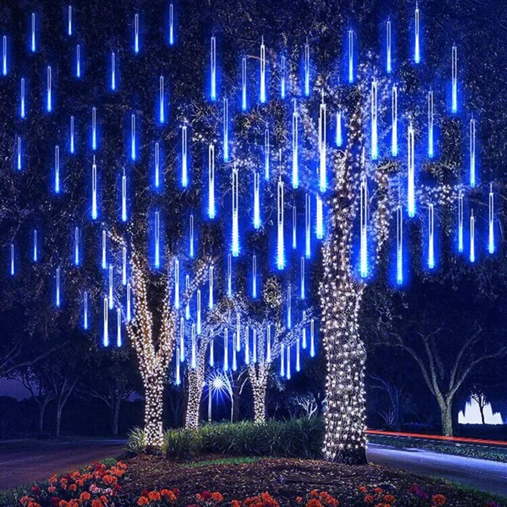 Lampu setrip LED 8 tabung huja - Outdoor Lighting Effects ulasan dan harga