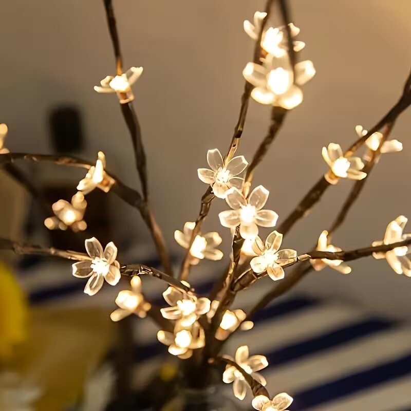1/2 Buah 20LED Lampu Cabang Po - Outdoor Lighting Effects ulasan dan harga
