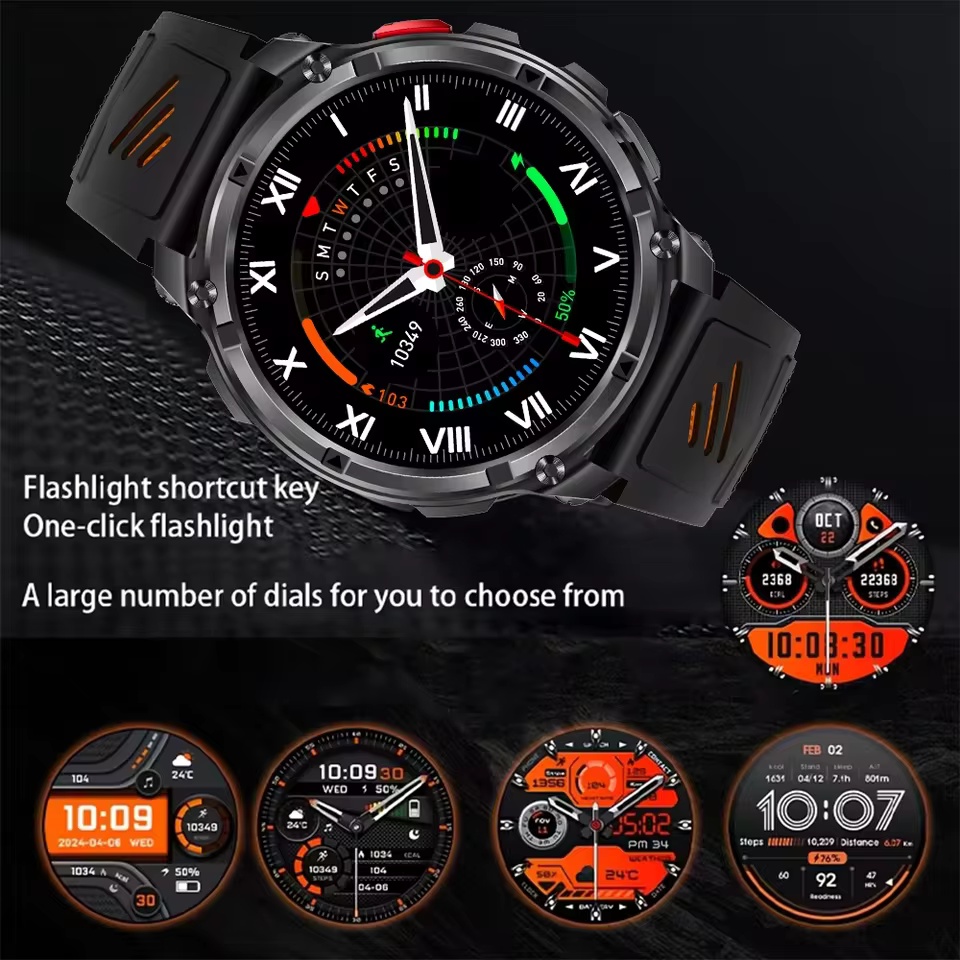 T-Rex3 Jam Tangan Pintar Milit - Outdoor Lighting Track ulasan dan harga